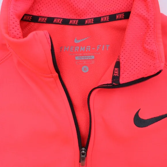 Nike Women's Dri-FIT Half Zip Fleece Hoodie – Highlighter Pink, Size S - Picture 6 of 6